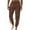 Brown*, variant on RUTAYY Men's Pants Solid Color with Pocket Slim Fit Daily Wear with Drawstrings Ankle Pants Travel Elegant Trousers