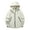 White, variant on Men's Outdoor Hooded Jacket Windproof Waterproof Long Sleeve Casual Outwear for Hiking Fishing Camping Yellow XXL