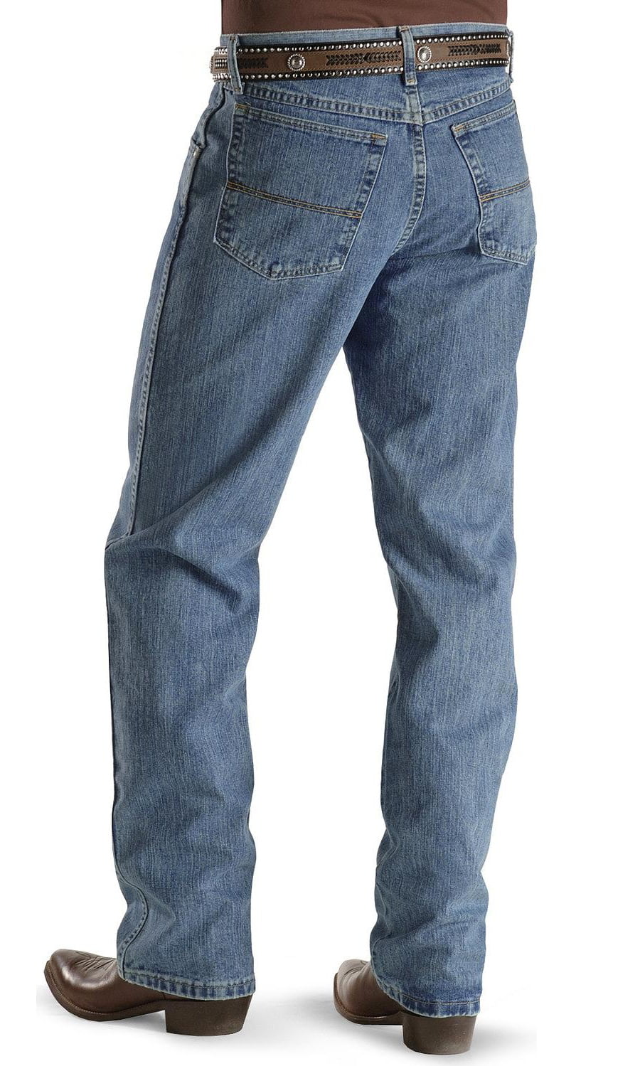 Wrangler - wrangler men's 20x relaxed fit over boot jean,antique blue ...