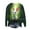#187-Mint Green, variant on ICHUANYI St. Patrick's Day Sweatshirts for Women Green Printed Casual Loose Long Sleeve Fit Tops Hoodless Sweatshirts Top