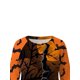 thumbnail image 5 of Sudaderas De Halloween Para Mujer Traje Festivo De Manga Larga Con Estampado De Dibujos Animados XBTCLXEBCO Calabaza Negro 1;XXL, 5 of 6