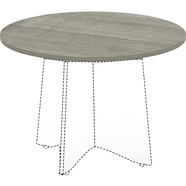 Lorell Essentials Round Conference Table Base - Assembly Required - Weathered Charcoal - 1 Each Lorell Essentials Round Conference Table Base - Assembly Required - Weathered Charcoal - 1 Each