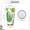 thumbnail image 4 of KLL Cactus And Succulent Print 40oz Stainless Steel Insulated Car Cup with Spillproof Lid - Keep Your Drink Hot or Cold on the Go-Without Straw, 4 of 8