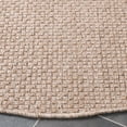 thumbnail image 5 of SAFAVIEH Sisal All-Weather Ophelia Solid Indoor/Outdoor Area Rug, Taupe, 6'7" x 6'7" Round, 5 of 12
