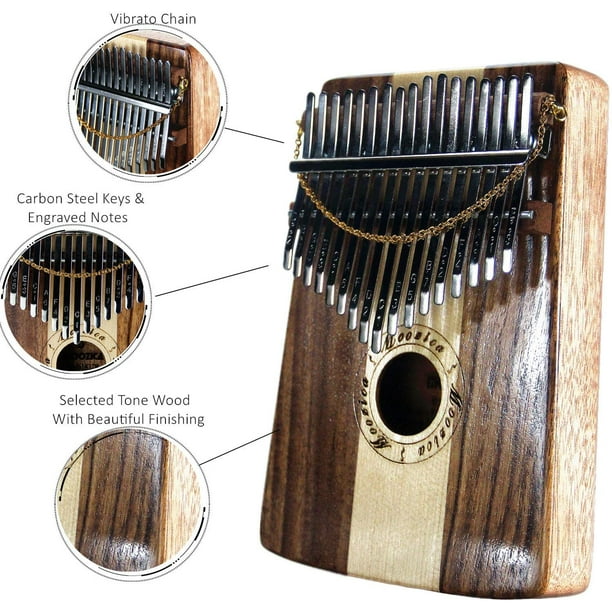 Kalimba 17 Lames  Instruments du Monde