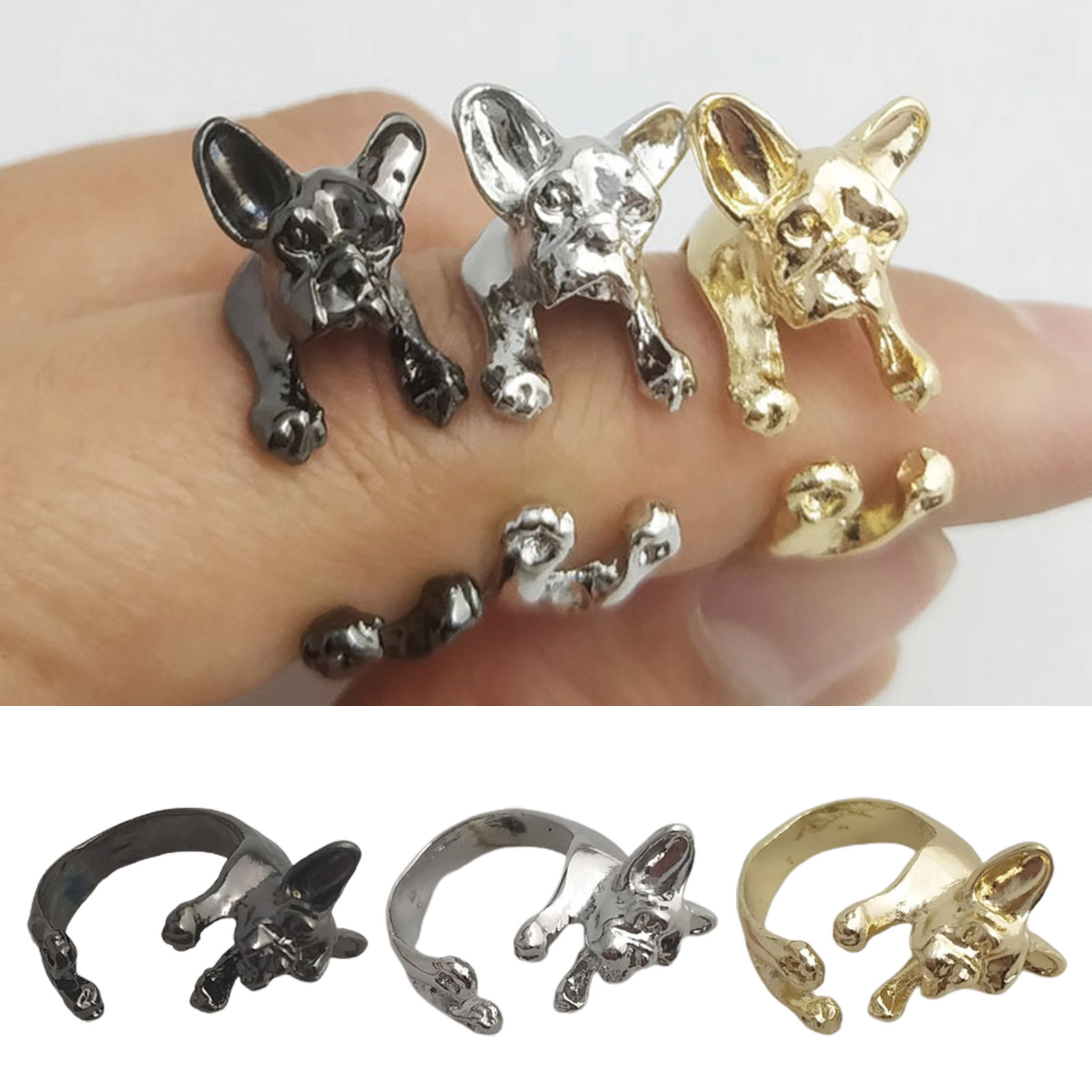 French Bulldog Ring