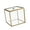 8 8 8, variant on Gold Accented Glass Organizers Box Leakproof Clear Designs For Cosmetic Accessories And Home Decoration