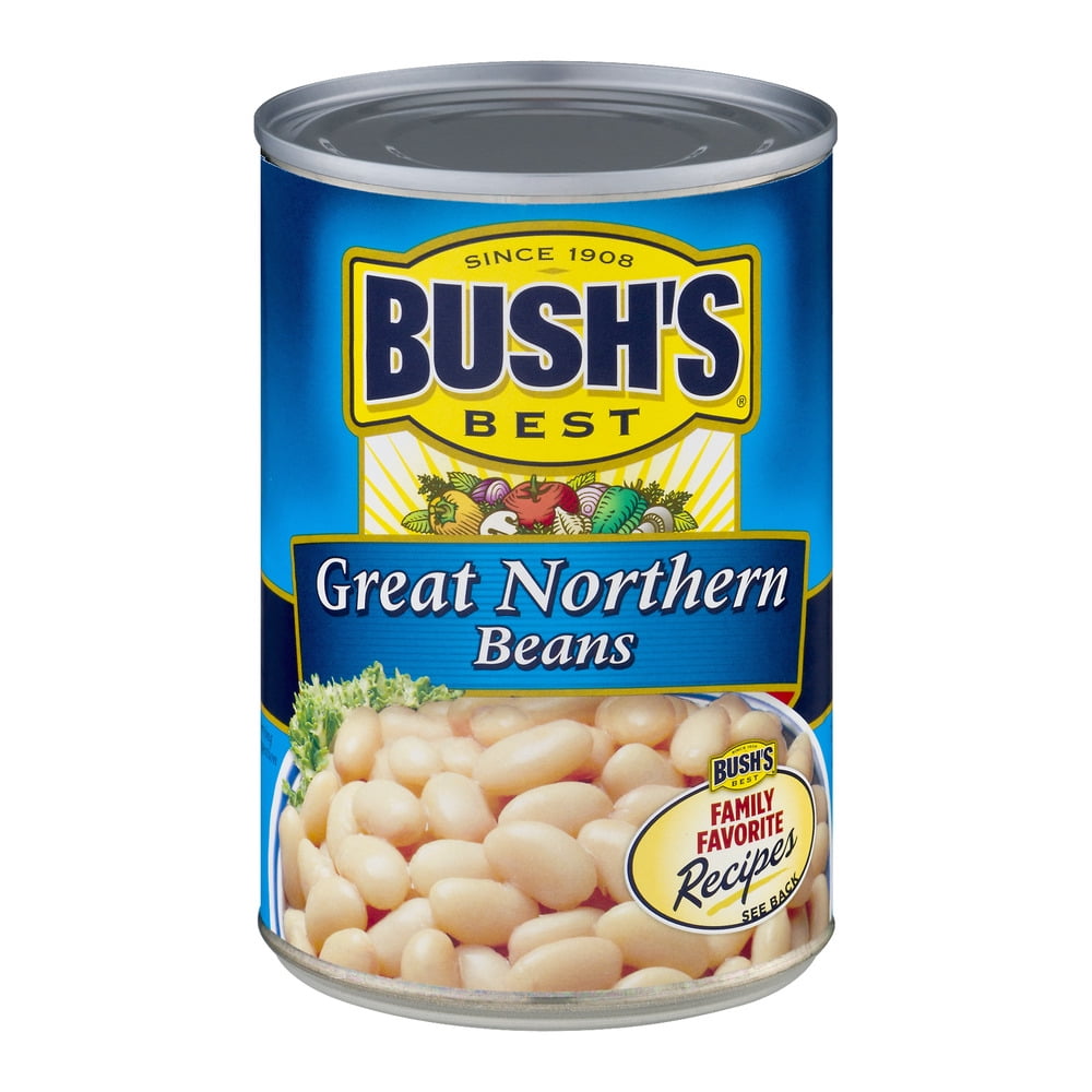 BUSH'S BEST Great Northern Beans, 15.8 OZ by Bush Brothers & Company