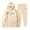 Khaki, variant on Trapstar Hoodies for Women Sets Long Sleeve Graphic Sweatshirts Loose Trapstar Street Hip-hop Pullover Sweatshirts+Sweatpants Women Set of 2 Classic Sweatshirts(Gray, L)