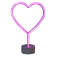 thumbnail image 2 of Lámpara estética luz decorativa en forma de corazón luz de neón LED lámpara de neón para el hogar dormitorio boda fiesta de cumpleaños ANGGREK Otros, 2 of 8