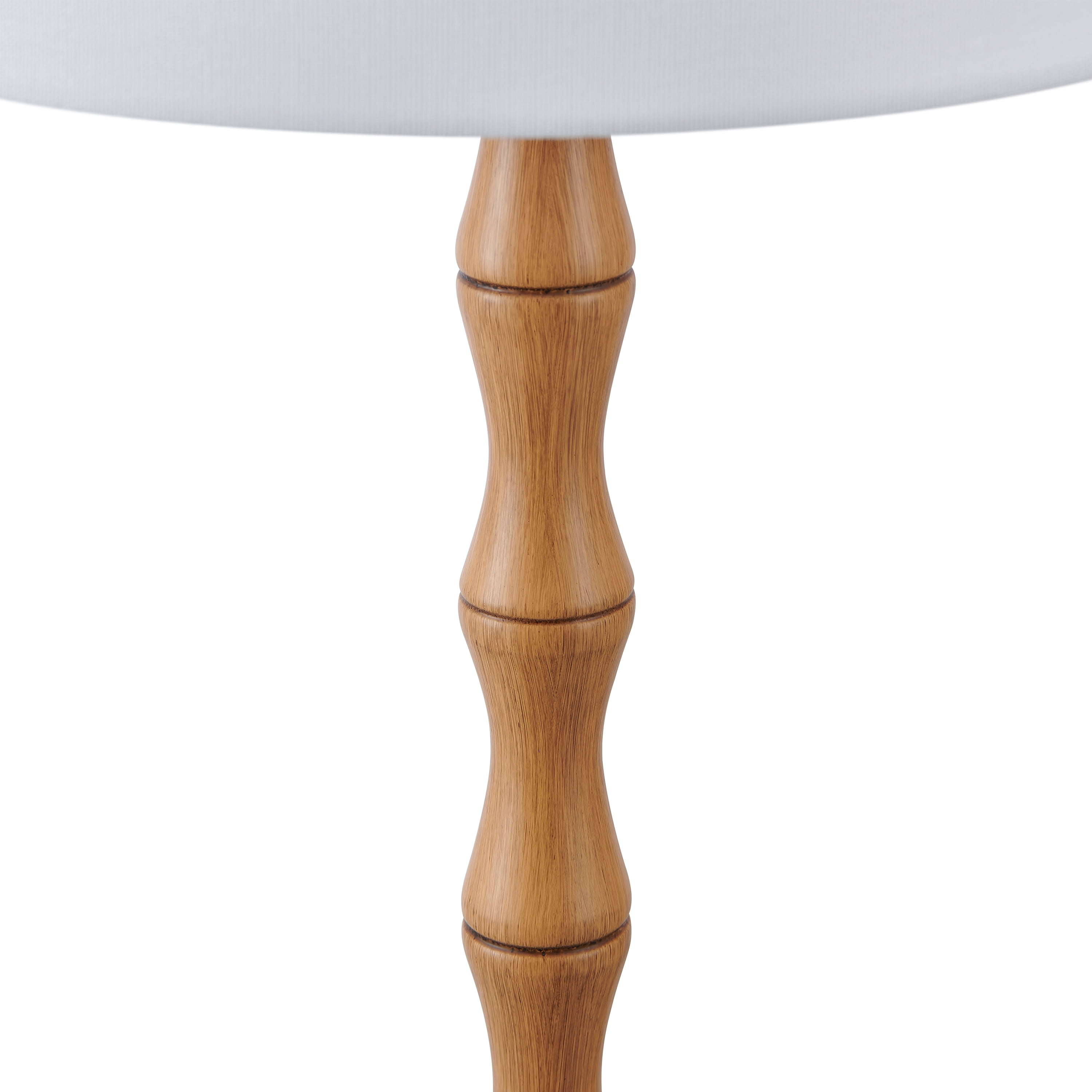 KAWOTI Rustic Floor Lamp 61" Metal Farmhouse Standing Floor Lamp for Living Room, Bedroom