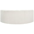 thumbnail image 6 of Bowery Hill Contemporary Cream Boucle Fabric Modular Sectional, 6 of 8