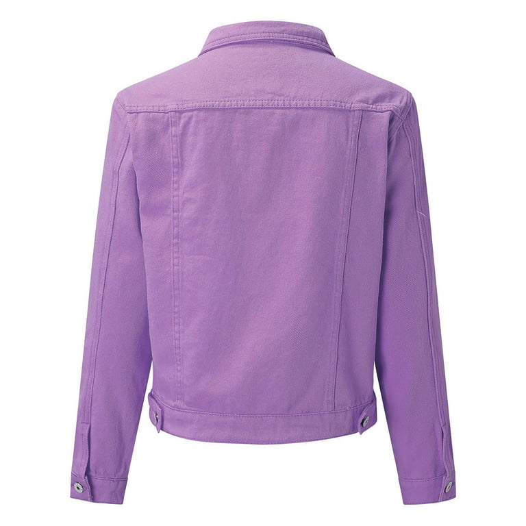 Purple short jacket online