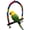 Multicolor, variant on Soumake Colorful Bird Toy Parrot Swing Cage Stand Frame Cockatiel Budgie Hanging Hammock