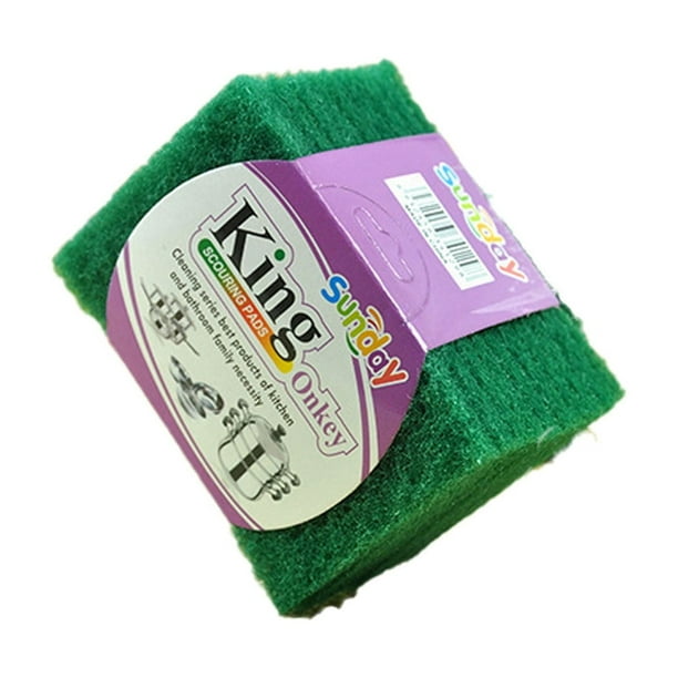 Pisexur Batería de cocina Esponja de limpieza desgarrable Esponja para lavar platos de cocina Esponja para fregar Esponja de limpieza para lavar platos Cepillo para l para la cocina del hogar