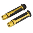 thumbnail image 1 of Motorcycle Handle Grip Handlebar Grip Motorbike Handle Grip Motorcycle Modified Accessory Universal Motorbike Handlebar Hand Grip Replacement 22mmGold, 1 of 8