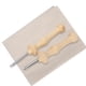 thumbnail image 3 of 2 punzones para bordar, agujas para coser tela, herramienta para tejer con mango de madera., 3 of 14