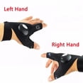 thumbnail image 4 of Guantes de antorcha LED al aire libre, guantes de trabajo con luz para la pesca, Sunnimix Luces de guantes de medio dedo, 4 of 7