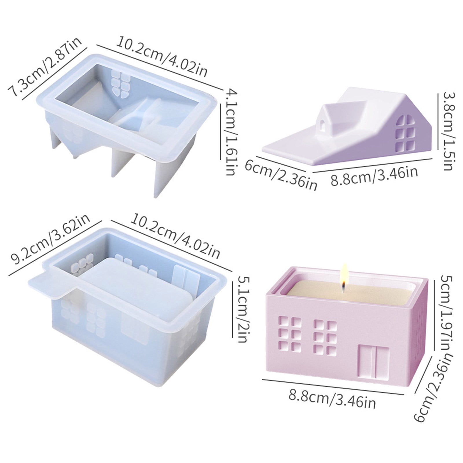 Sturdy Multi Functional Silicone Mold For Resin Art Making Crafts Bucolic European Jewelry Tools