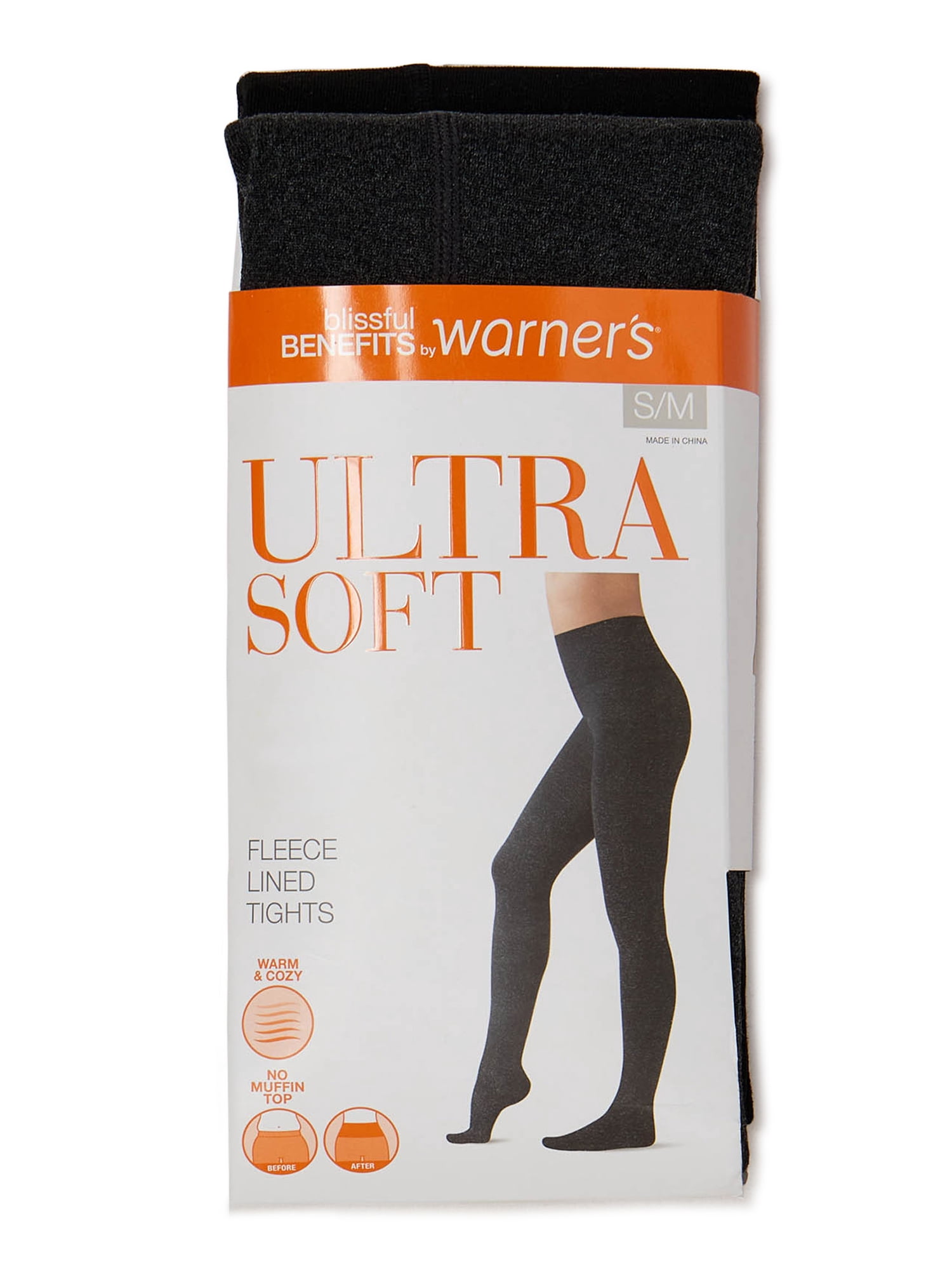 Footed Fleece Lined Tight, 4pk 