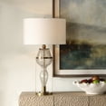 thumbnail image 2 of Uttermost Out Of Time Seeded Glass Table Lamp in Gray, 2 of 12