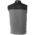 thumbnail image 3 of Men's Cutter & Buck Bobby Bowden Black Florida State Seminoles Big & Tall Stealth Hybrid Windbreaker Full-Zip Vest, 3 of 3