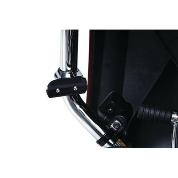 Kuryakyn 7615 Motorcycle Accessory: Universal Toe Rest Cruise Pegs for Motorcycles with 1-1/4" Round Engine Guards, Chrome, 1 Pair