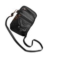 thumbnail image 2 of Sonducket Bolso bandolera de estilo vintage con correa ajustable Bolso bandolera versátil y de moda Bolsas de mensajero y de hombro negro un, 2 of 6