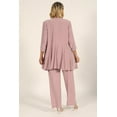 thumbnail image 4 of R&M Richards Mother of the Bride Formal Plus Size Pant Suit 7772W, 4 of 7