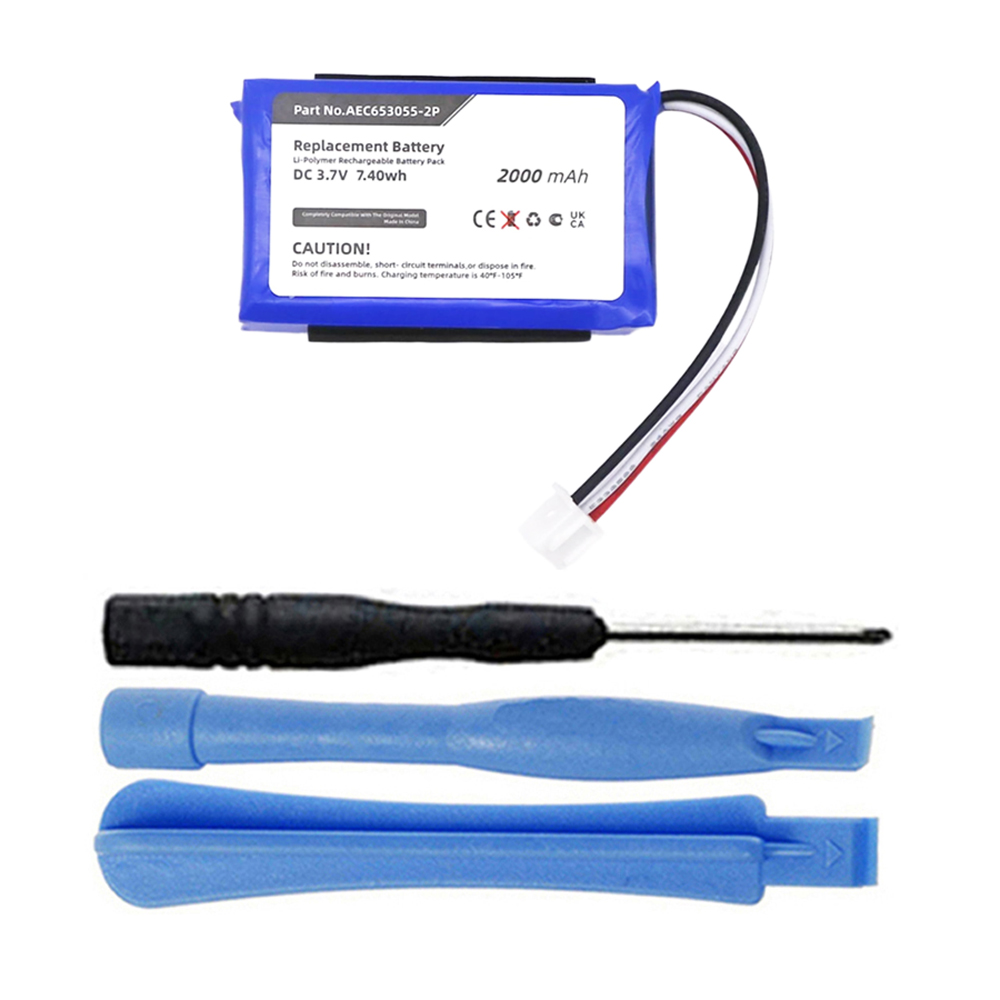 100 Original Replacement Battery For JBL Flip Flip1 Flip2 , 52 OFF