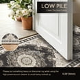 thumbnail image 5 of 2'x6' Runner Rug,Modern Faux Wool Washable Rugs Runner for Hallway Non-Slip Long Kitchen Rug, Vintage Low Pile Indoor Carpet for Porch Laundry Entryway Entrance, 5 of 7