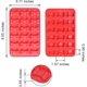 thumbnail image 4 of lote De 4 Moules En Silicone Antiadhsifs Pour Chocolats, Bonbons, Gele, Glaons, Friandises Pour Chien, Moules En Forme De Patte De Chien Et Dos, 4 of 5