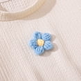 thumbnail image 4 of Gubotare Toddler and Baby Outfits Toddler Baby Girl Outfit T Shirt Bell Bottoms Spring Summer Clothes Set 3T 4T (Blue,3-4 Years), 4 of 9