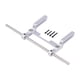 thumbnail image 1 of Reemplazo directo del parachoques delantero del coche RC Crawler 1:18, profesional, de aluminio, resistente Plata, 1 of 9