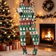 thumbnail image 4 of Enjoytime Women Christmas Pajama Sets Print Button Down Long Sleeve Shirts Pants 2 Piece Sleepwear Xmas Soft Plus Size Lounge Set, 4 of 6