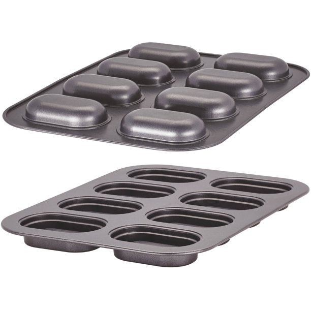 Bakers Advantage Nonstick Fillables 2 Piece MiniLoaf Pan