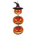 thumbnail image 3 of Letrero colgante de madera pa , pa puerta dentera, adornos tesanales de madera pa árbol de porche, accesorios pa fotos al Cabaza Colco Letrero colgante de Halloween, 3 of 7