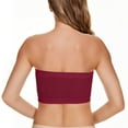 thumbnail image 3 of Abomasnow Women's Seamless Bandeau Bra Tube Top Strapless Wireless Stretch Bralette S-5XL, 3 of 5