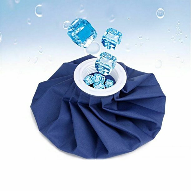 1Pack Ice Bag, Cold Pack Reusable Cold Bag Hot Water Bag for Injuries