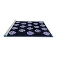 thumbnail image 2 of Ahgly Company Machine Washable Indoor Rectangle Abstract Blue Modern Area Rugs, 7' x 9', 2 of 4