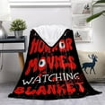 thumbnail image 2 of Yibo Christmas Xmas Dog Pug Cute Funny Blanket Flannel Soft and Comfortable Anti-static Bed Sofa Blanket, 2 of 7