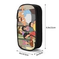thumbnail image 2 of Bob's Burgers Big Capacity Pencil Case, Aesthetic Pen Pouch Storage Bag, Office Supplies Organizer, Pen Cases Pencil Bag with Multiple Compartments, 2 of 7