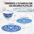 thumbnail image 4 of Vajilla de Melamina 12 Piezas Resiste Caídas 4 Personas Casa Litus, 4 of 8