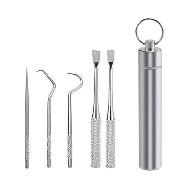 Palillo de dientes portátil Advancent Juego de limpieza de dientes desmontable para el hogar Type6 NO6