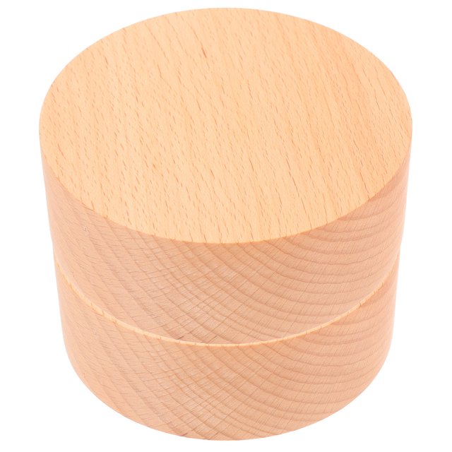 KAKOWELY Base de Boîte Musicale Diy Base Rotative Ronde de Boîte à Musique Base Rotative de Boîte Musicale 2.91"X2.91"X1.38 Pouces