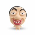 thumbnail image 2 of Funny Face Squishy Stress Toy with Fast Rebound Material, Single Piece, Beige Exaggerated Expression Design for Office Desk, Sensory Squeeze Toy, 2 of 3