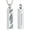 Customize, variant on Cube Bar with 3D Wings Urn Necklace for Ashes Human Pet Abalone Shell Bar Cremation Ash Jewelry Memorial Urn Pendant for Women Men