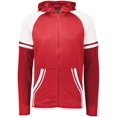 thumbnail image 5 of Holloway Sportswear L Retro Grade Jacket Scarlet/White 229561, 5 of 5