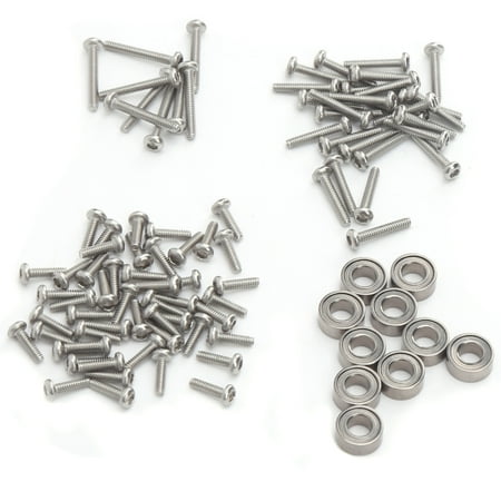 

RC Repairing Screws Bearings Set RC Screws Set Exquisite Workmanship Iron + Steel For 90081 1/24 RC Car Model For Repair Shop