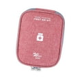 thumbnail image 3 of Bolsa de almacenamiento de medicamentos, botiquín de primeros auxilios, botiquín de primeros auxilios de emergencia, bolsa médica de emergencia para vino tinto y S, 3 of 8